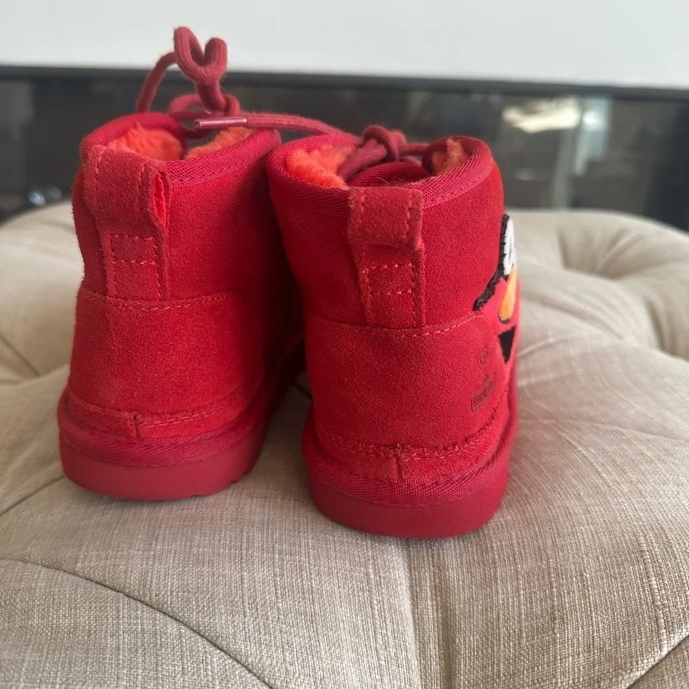 UGG Red Elmo Suede Boots